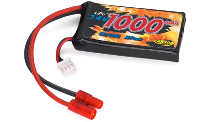 Akku EC/Hughes 7,4V/1000 mAh