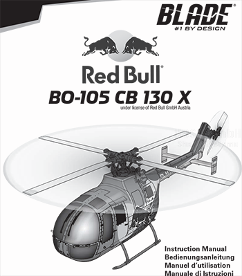 Red Bull BO-105 CB 130X (3800)