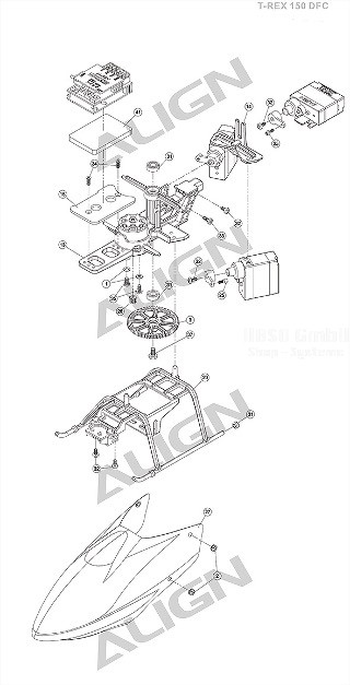 T-REX 150 Chassis: T-REX 150 Chassis