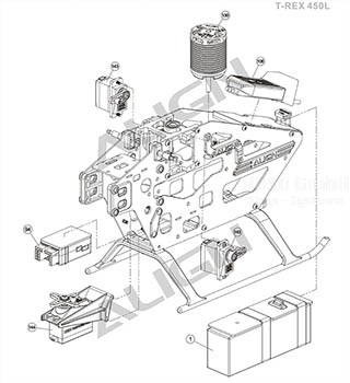 TREX 450L - Elektronik: 