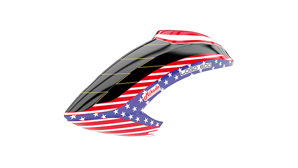 Haube LOGO 600, Stars & Stripes