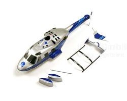 XRB Bell222 Rumpf mit Anbauteilen
