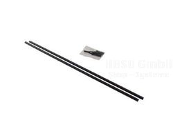Heckrohr Abstützung L 290mm schwarz