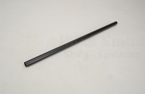 Heckrohr L 455mm  schwarz