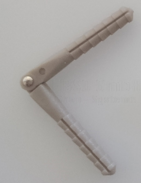 Stiftscharniere 4,5 x 67 mm / Nylon 10St.