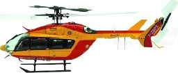 SRB EC145 lackiert Secutite Civile ARTF