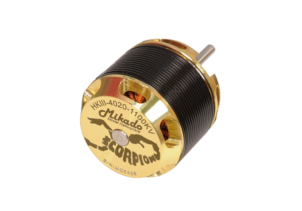 Motor Scorpion HKIII 4020-1100 Kv LOGO 500