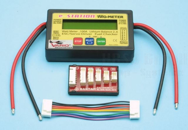 Spannungsmessgerät/Batterieprüfer/Servotester