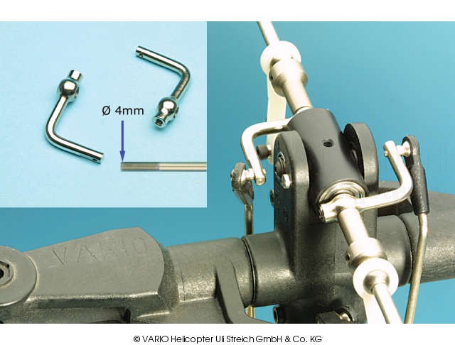 Steuerbr?cke Metall, 4mm