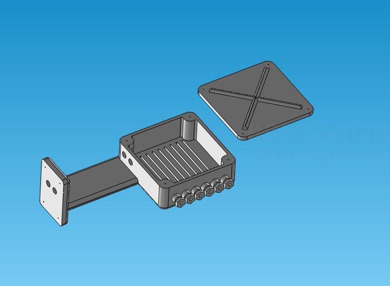 Geh?use Elektrik Lama 2-teilig 1:4