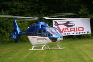 Rumpfbausatz EC 135 mit Elektromechanik und Fenestron