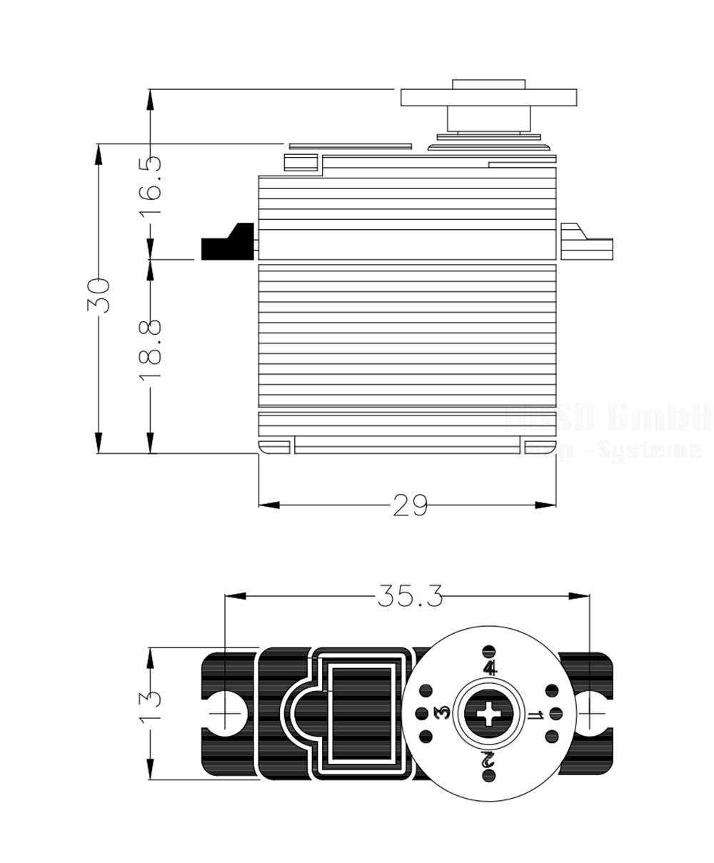 Servo HS-5087MH