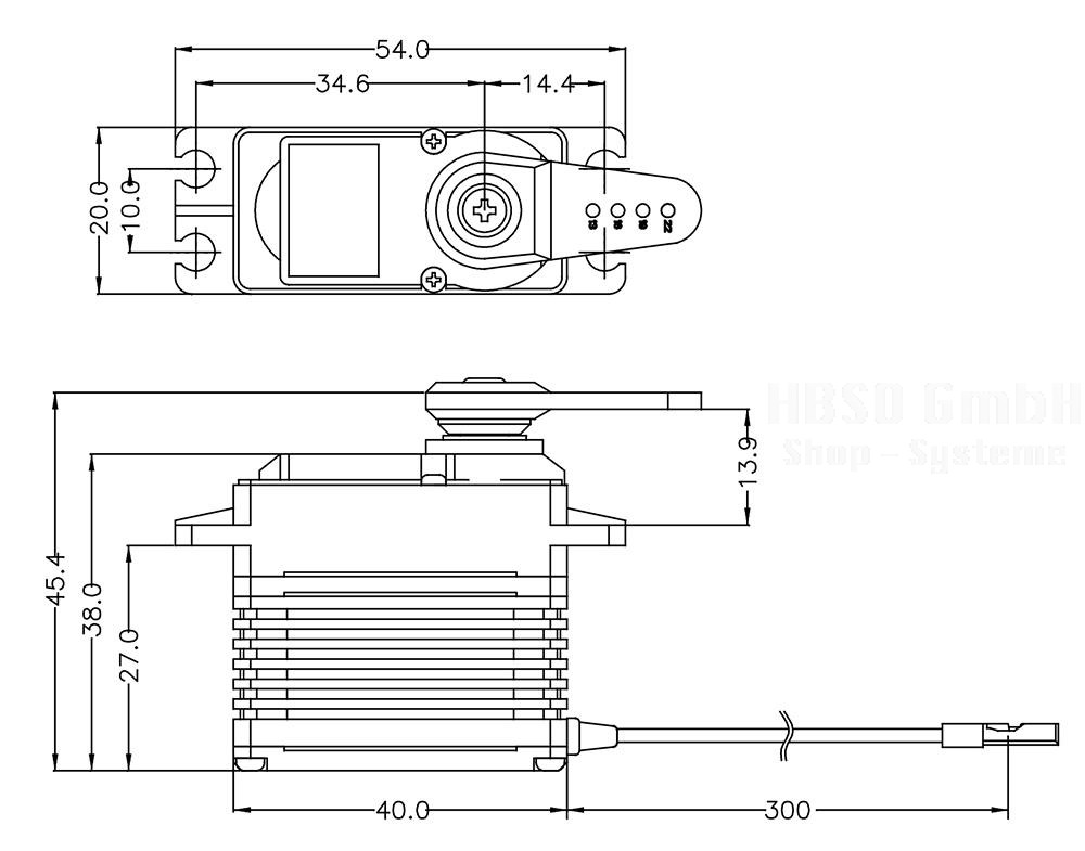 Servo HS-8380TH