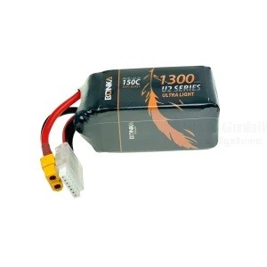 Bonka Lipo Akku1300mAh 22,2V 150C/300C FPV XT60