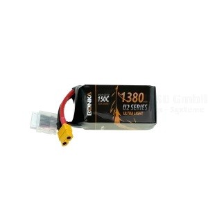 Bonka Lipo Akku1380mAh 22,2V 150C/300C FPV XT60