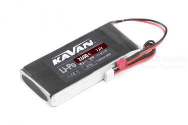 KAVAN Li-Po 2600mAh/7,4V 5/10C pro Aurora 9/9X