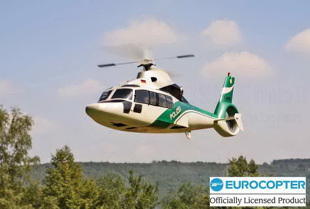 Rumpfbausatz EC 155 (H 155) für X-Treme Mechanik