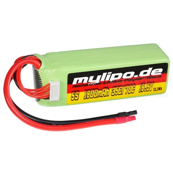 Lipo Akku 1800mAh 18,5V 35C/70C