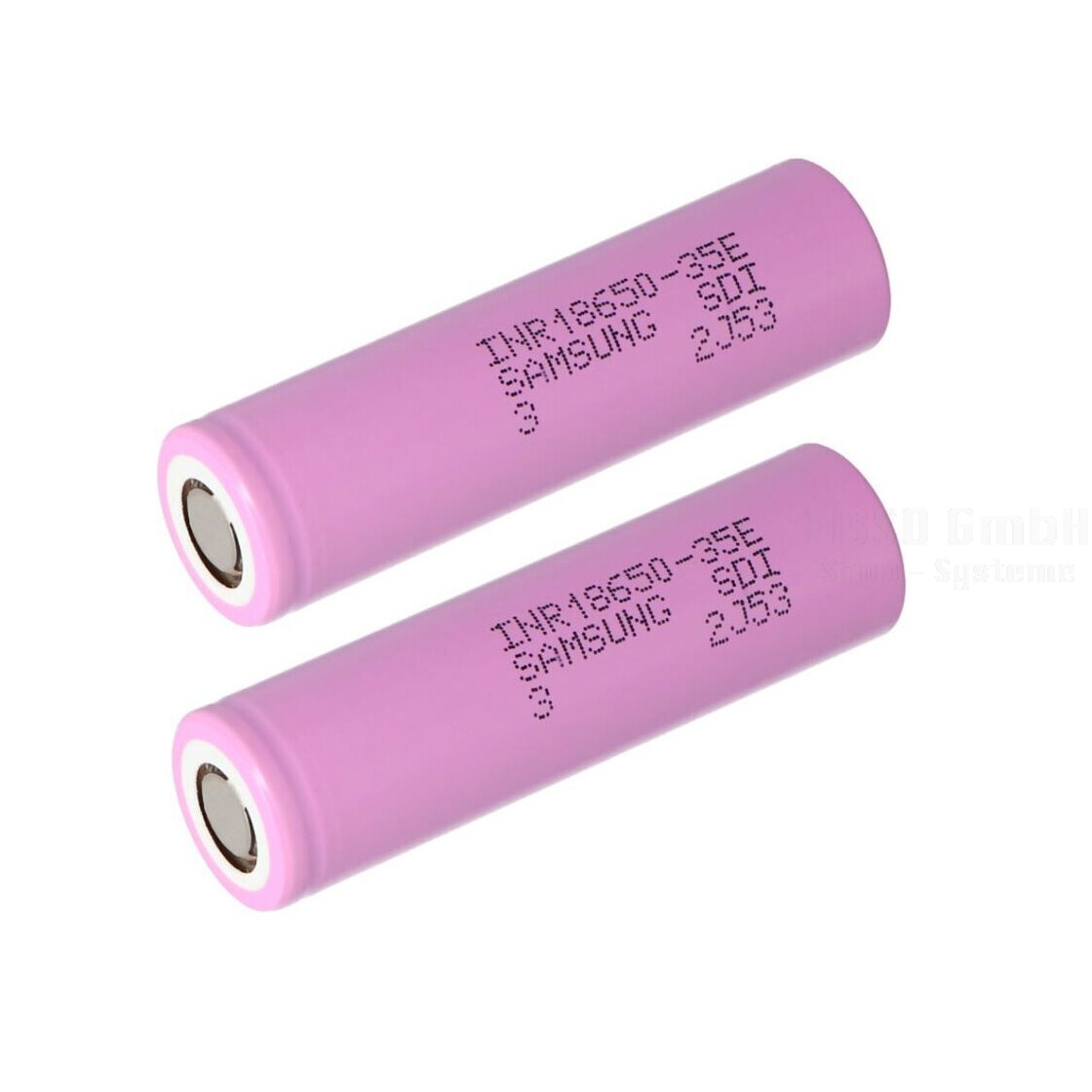 2er Set 18650 3,7V 3500mAh 13A SAMSUNG Li-Ion Akku für Radiomast
