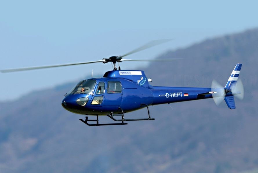 Rumpfbausatz Ecureuil AS 350 1:7 für Benzin