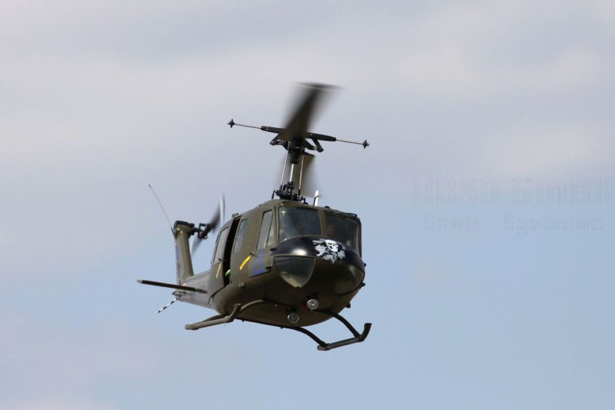 Rumpfbausatz Bell 205 UH-1D 1:8 für Elektro Skyfox