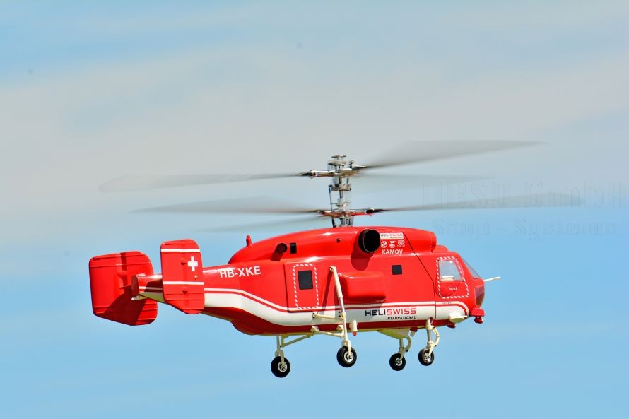 Rumpfbausatz Kamov KA-32 1:10 Elektro weiß