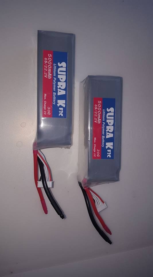 SUPRA-K 6250mAh 6 Zellen 30C, 1ST.