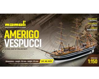 Amerigo Vespucci  Bausatz 1:150 Mamoli