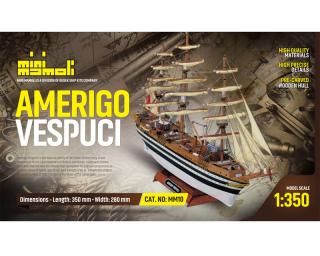 Amerigo Vespucci Bausatz 1:350 Mini Mamoli