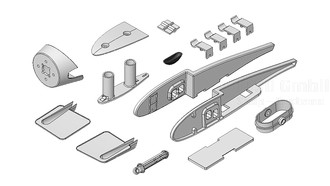 Kunststoffteilesatz Solius