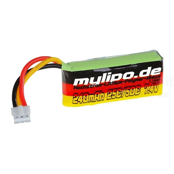 Lipo Akku 240mAh 7,4V 25C/50C UMX Serie +Blade mCP X BL