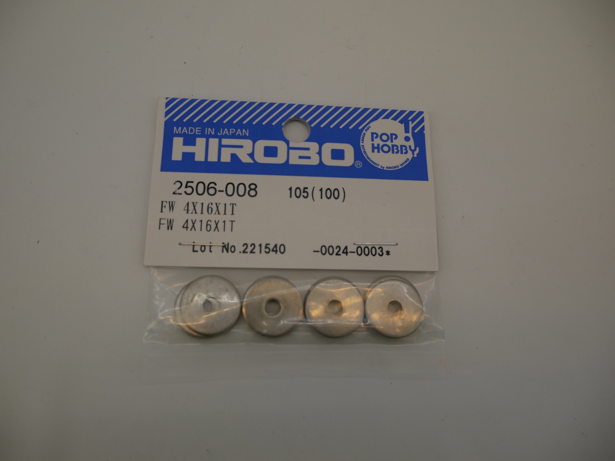 U-Scheibe 4x16x1 T