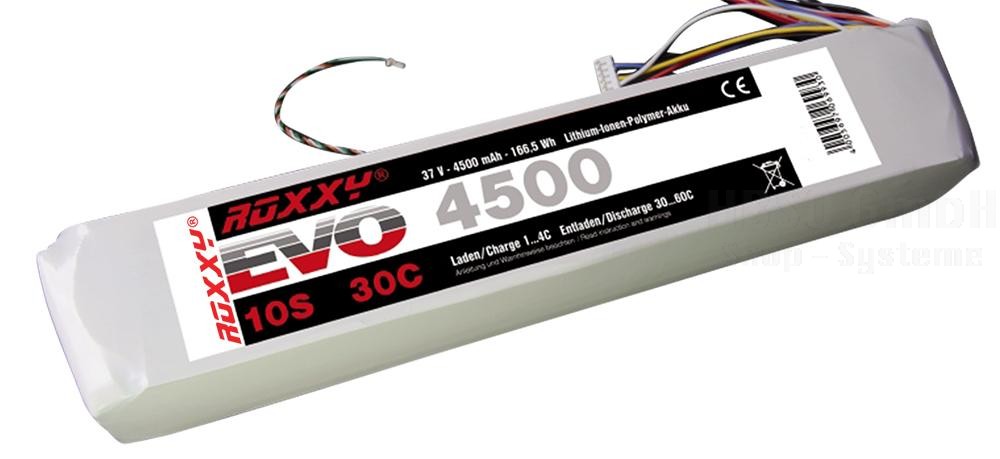 ROXXY EVO LiPo 10 - 4500 30C mit/with BID-Chip