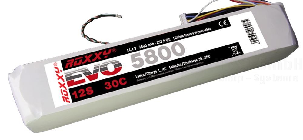 ROXXY EVO LiPo 12 - 5800 30C mit/with BID-Chip