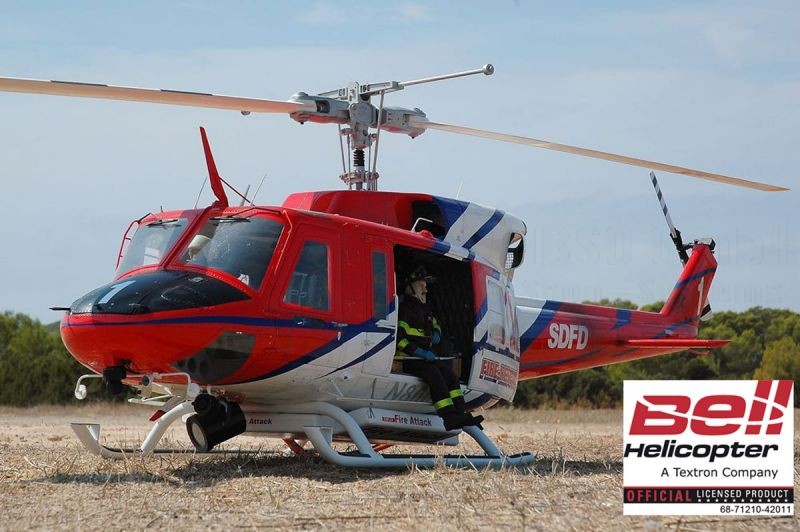 Rumpfbausatz Bell 212 Twin Jet für PHT3-3 / Jakadofsky