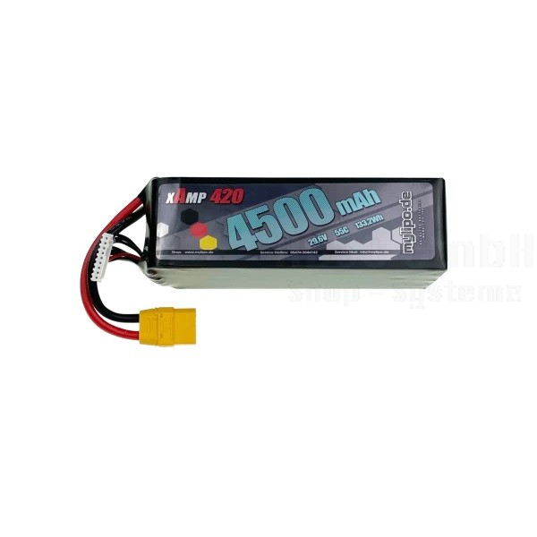 Lipo Akku 4500mAh 29,6V 55C XT90