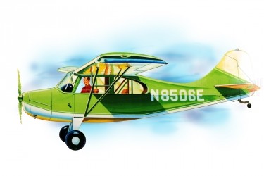 Aeronca Champion 610mm lasergeschnitten