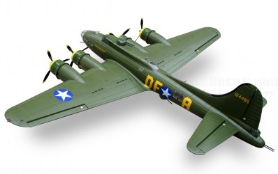 B-17F Memphis Belle 1875mm ARF - green  Top RC