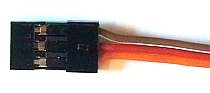 Servoanschlusskabel flach PVC Graupner 3 x 0,14 qmm