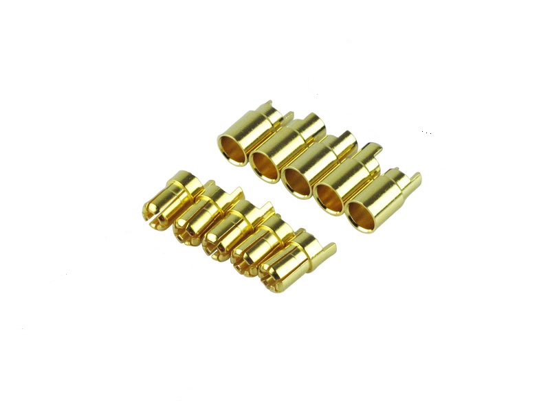 6,0mm Goldkontakt  5 Paar