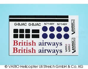 Aufkleber British airways