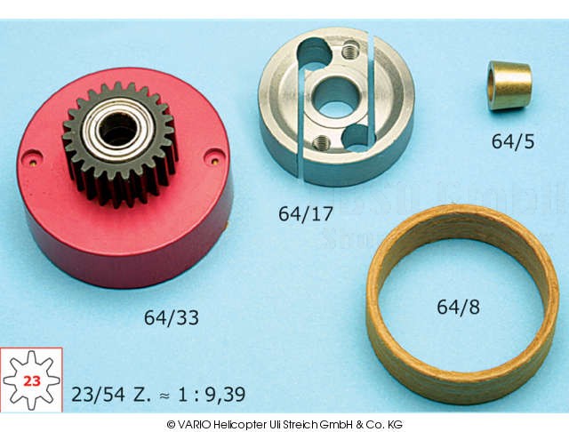 Kupplung 23 Zähne
