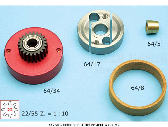 Kupplung 22 Zähne