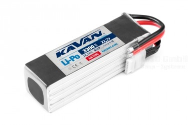 KAVAN - Li-Po 3300mAh/22,2V 60/120C, 73,2Wh