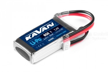 KAVAN Li-Po 850mAh/7,4V 40/80C 6,3Wh