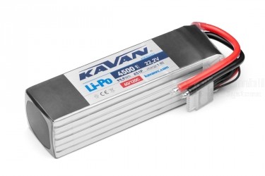 KAVAN - Li-Po 4500mAh/22,2V 60/120C, 99,9Wh