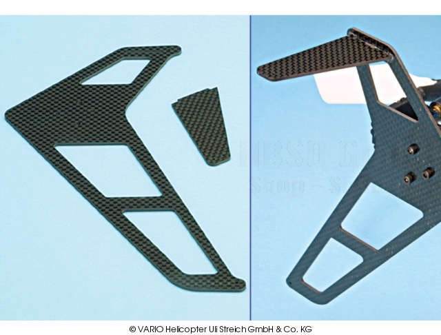 3-D Leitwerk, CFK