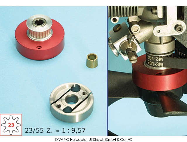 Zahnriemenkupplung 23 Z?hne