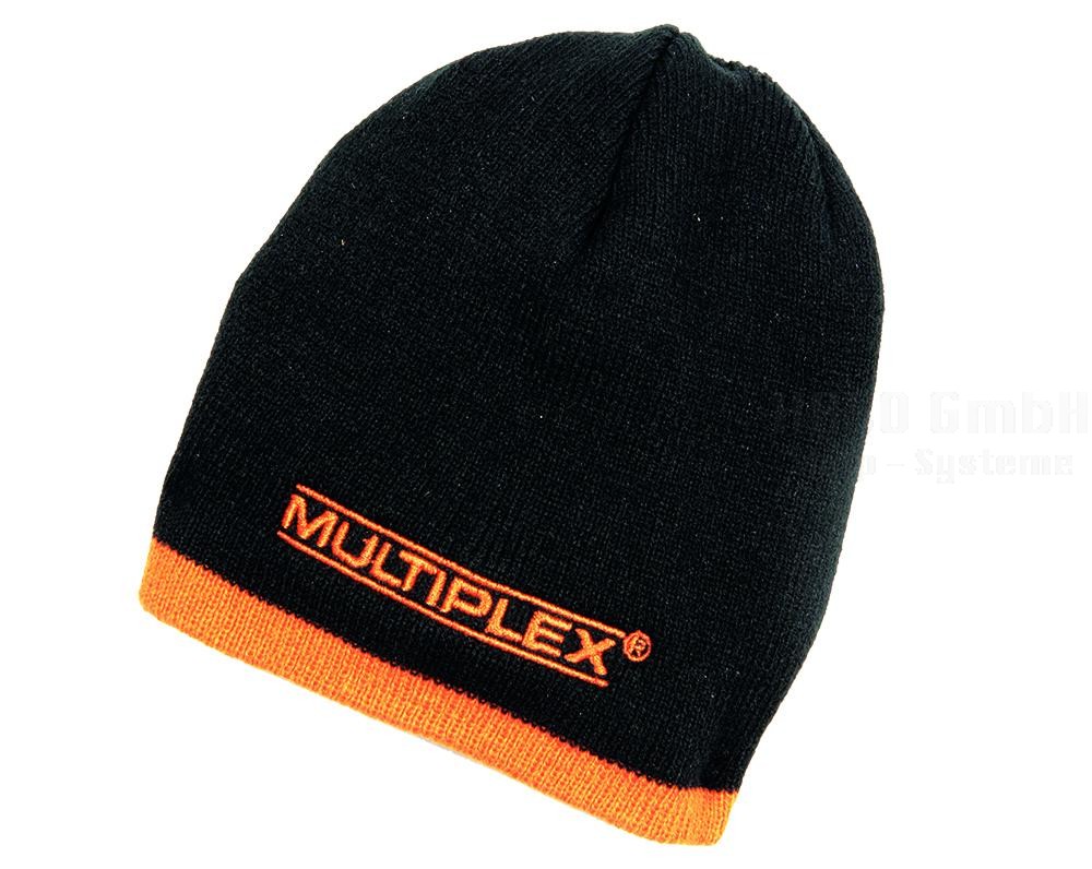 MPX-Beanie schwarz/orange