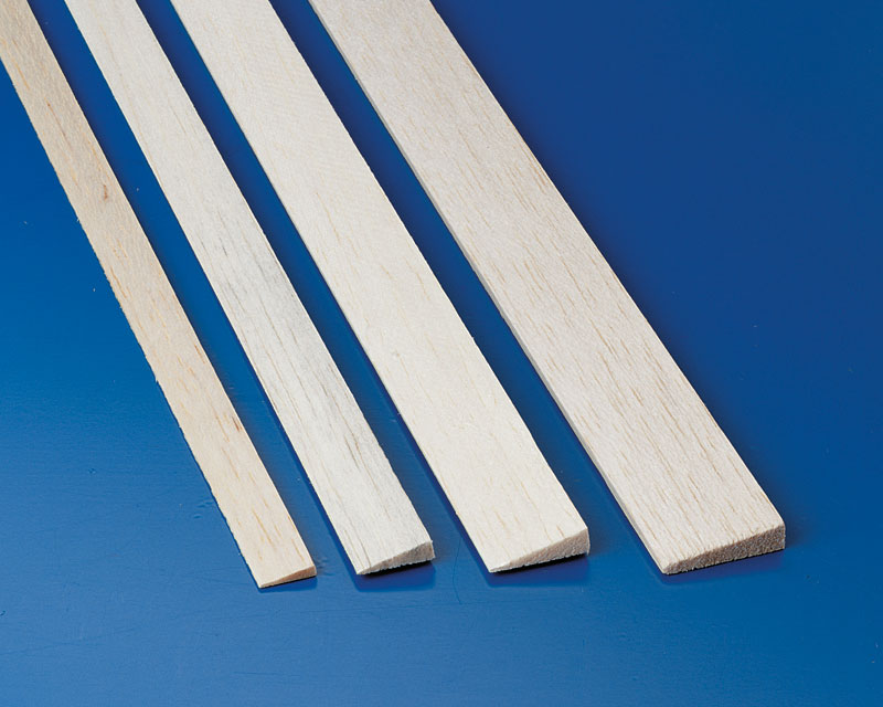 Balsa-Endleiste   2x10x1000mm 1St.